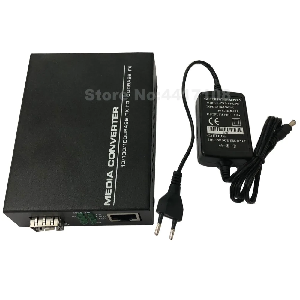 SFP оптоволоконный конвертер RJ45 гигабитный GPON/OLT медиа 1000 мбит/с приемопередатчик