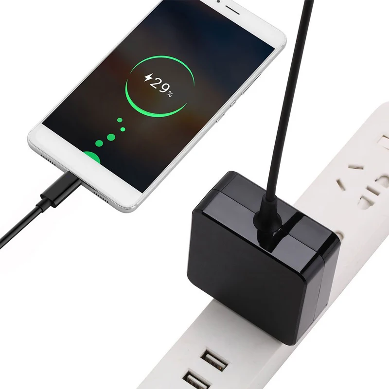 Type C USB3.1 29 Вт 45 Вт 61 Вт 65 Вт 20 в 2.25A 3.25A 20,3 в 3A адаптер питания зарядное устройство для MacBook Pro 13 дюймов ASUS Xiaomi Air notebook