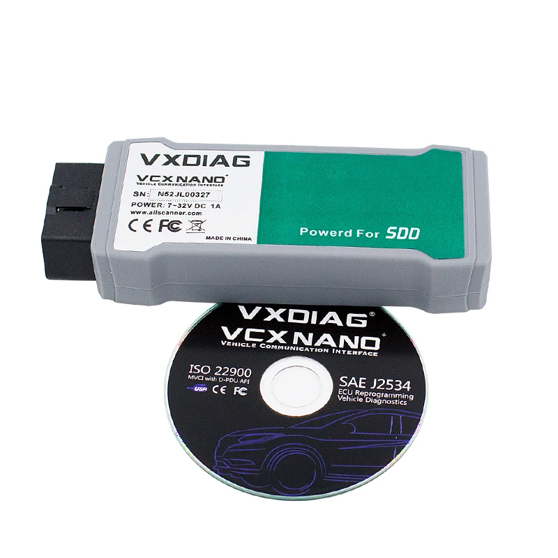VXDIAG VCX NANO для JLR SDD V145 программное обеспечение с Оффлайн инженер версия нескольких