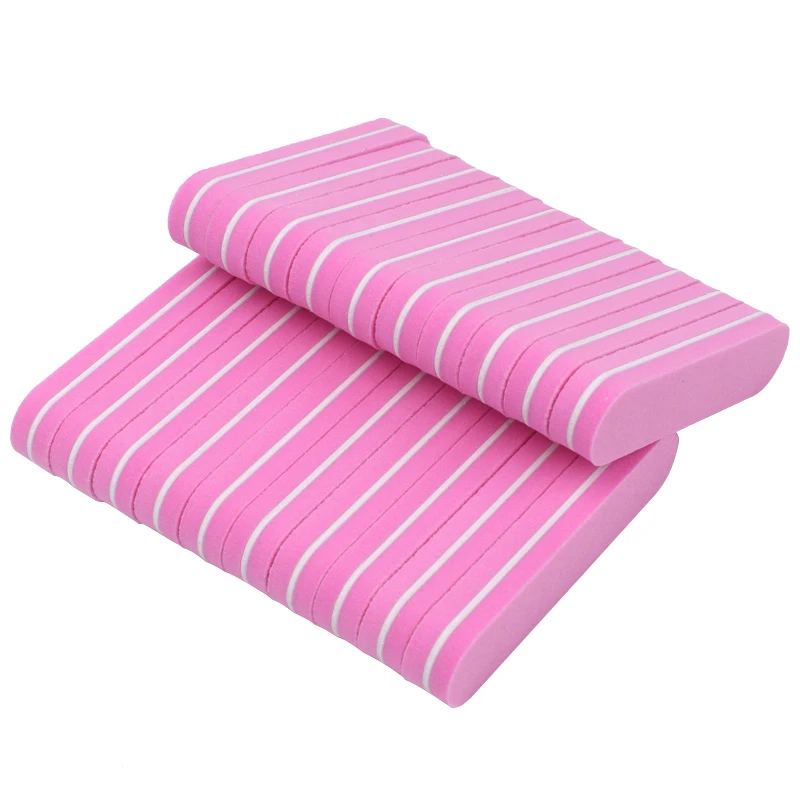 Bloco de Lixamento da Esponja de Moagem de Polimento Ferramenta da Arte do Unha Rosa uv Gel Unha Buffers Arquivos Manicure Nagelvijl 100 Pçs - Set 4 Buffers Arquivos Bloco de Lixamento Da Esponja
