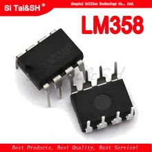 10 Uds. LM358 LM358P DIP-8 amplificadores operativos-Op Amps Dual Op Amp nuevo original