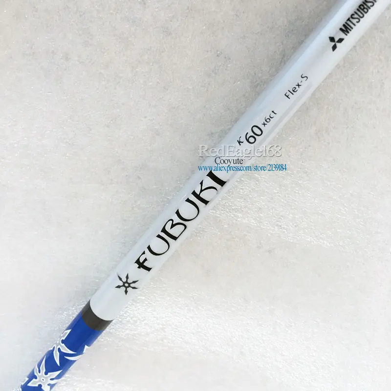 Cooyut driver Clubs Golf shaft FUBUKI K50 or K60 Golf wood Graphite shaft R or SR Flex Golf driver shaft Freeshipping