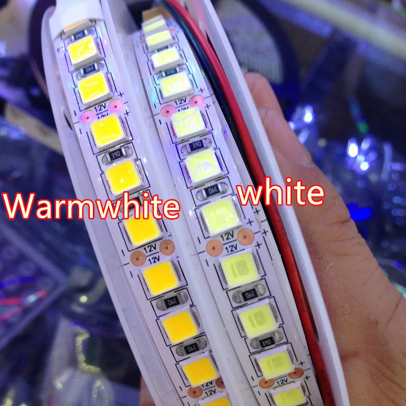 12 В постоянного тока 5 м 5054 SMD RGB светодиодная полоса освещения 5050 светодиодов/м не