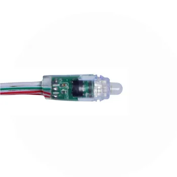 

50X Hot sales RGB DC5V 9mm flexible LED module waterproof IP68 with Epistar chip free shipping