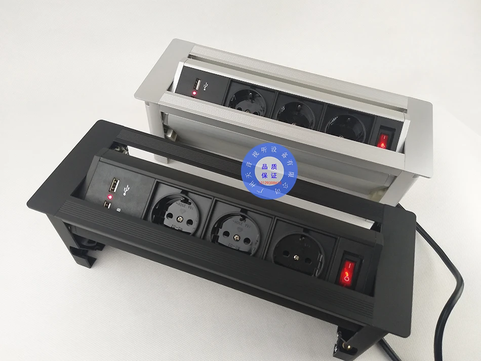 Новая настольная розетка с европейской вилкой/скрытое Ручное Вращение/зарядка