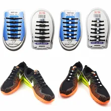 A box of 12 lazy moon shoes with elastic silicone elastic Free Free shoelaces tied laces arrow sports