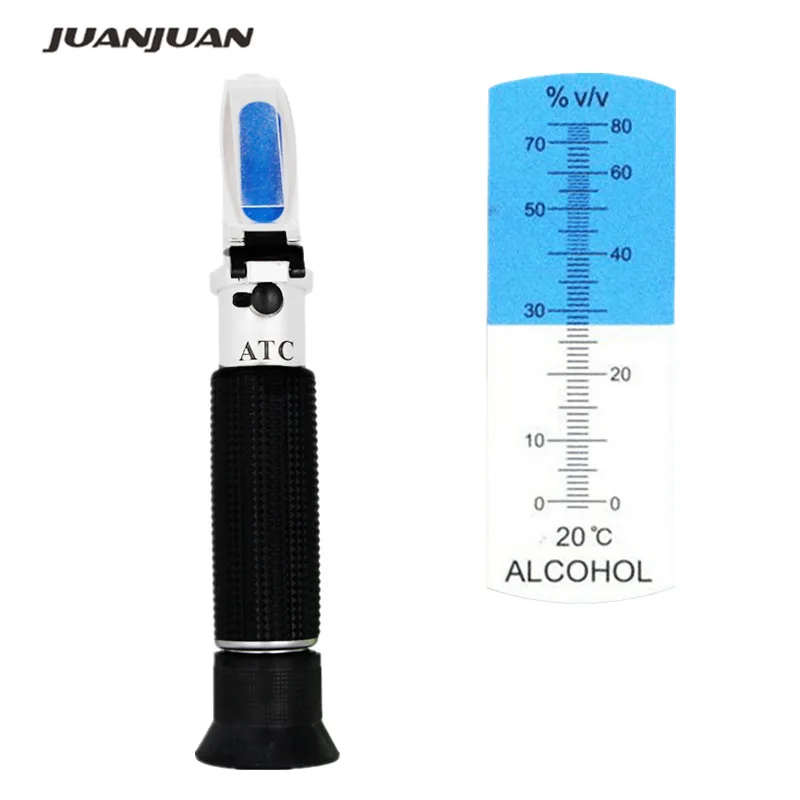 Alcohol Refractometer for Spirit Alcohol Volume Percent Measurement