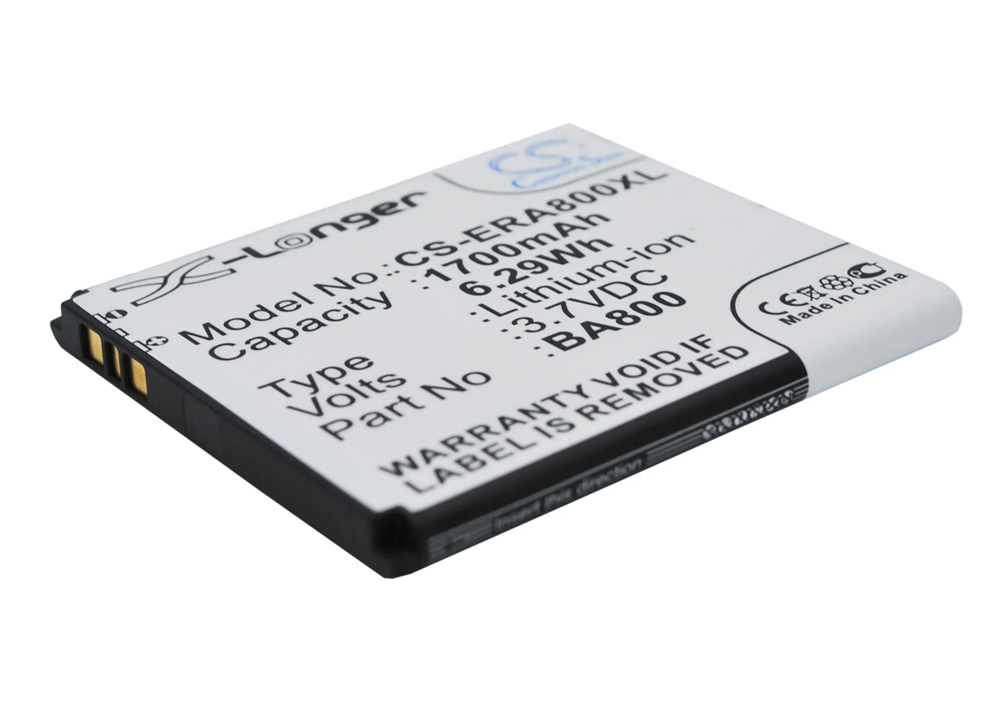 Аккумулятор Cameron Sino 1700 мАч BA800 для Sony Ericsson Arc HD Hikari LT25C LT26i Nozomi SO 01E Tsubasa Xin Xperia S AX|battery