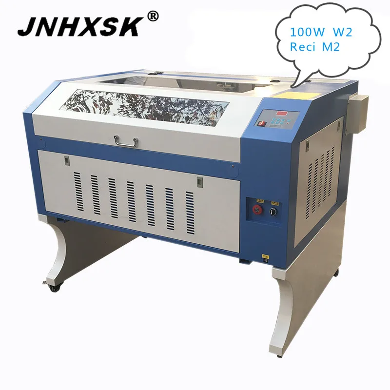 JNHXSK 90w reci 90 watts TS6090 600x900mm CO2 laser engraver computer numerical cnc router for Acry