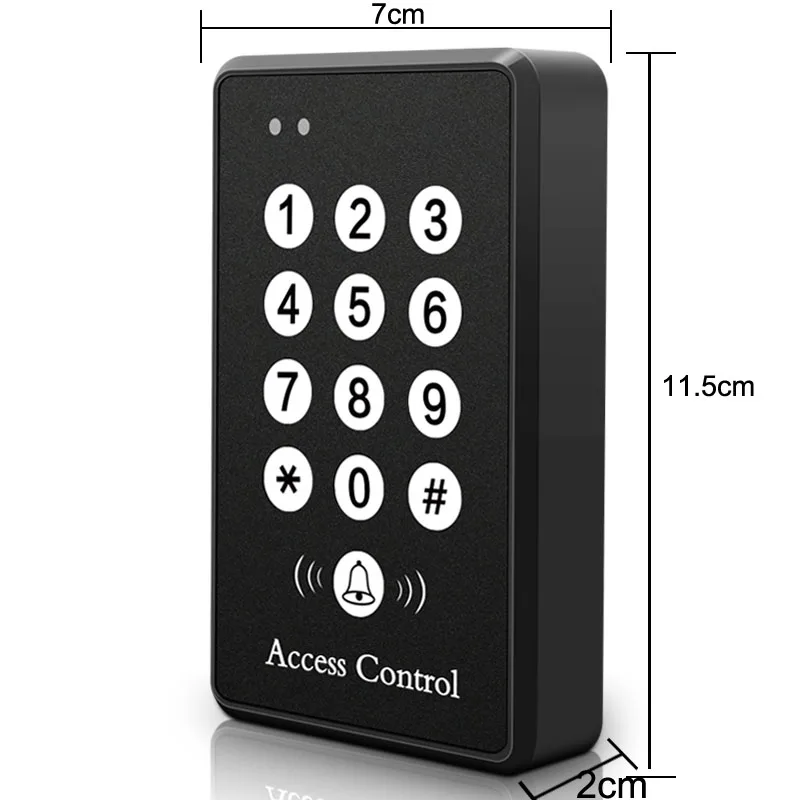 LUCKING дверь RFID система контроля доступа устройство безопасности 125 кГц RFID близость входной двери замок 1000 пользователя - Цвет: D85 access control