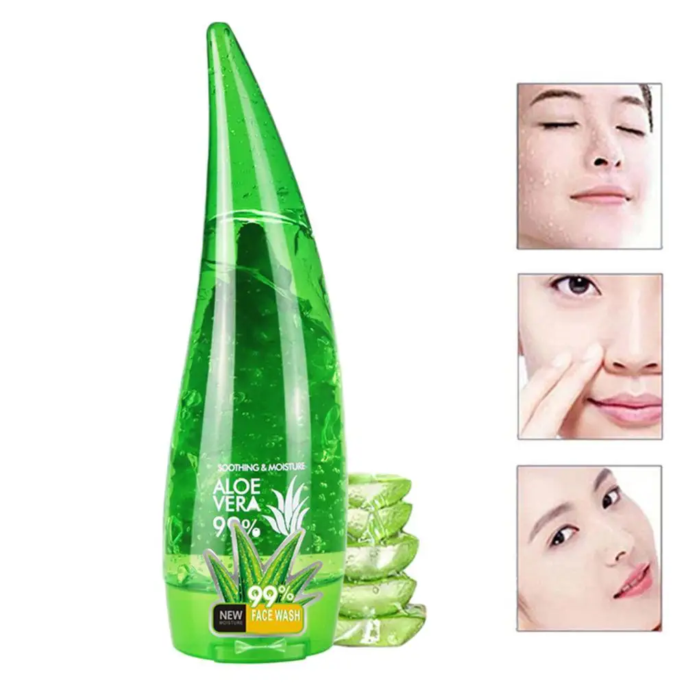 99% Aloe Soothing Gel Aloe Vera Gel Skin Care Remove Acne Moisturizing Hydrating Day Cream Sunscreen Aloe Gel 120ml