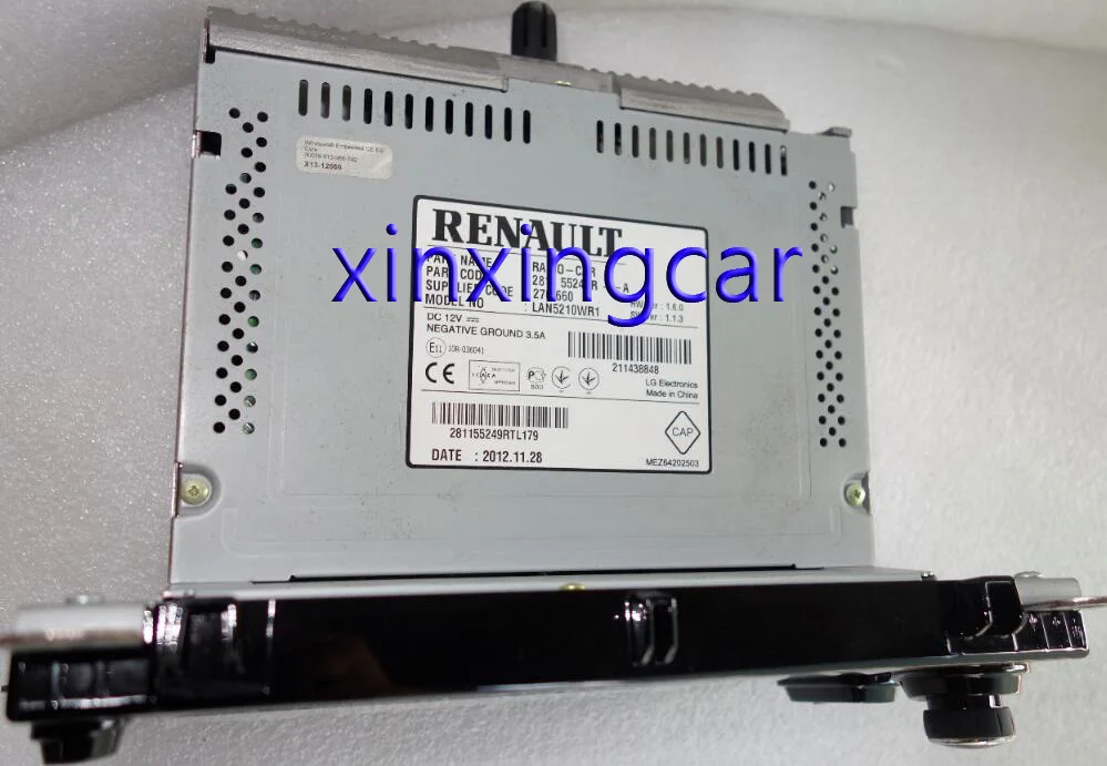 

FREE SHIPPING NEW RENAULT 7 INCH DVD Radio RADIO-CAR 2811 55249R LAN5210WR1