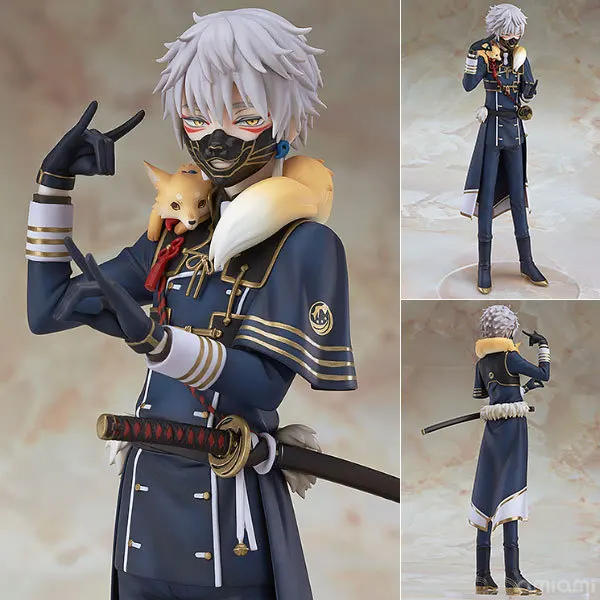 Новое поступление, аниме фигурка, игра Touken Ranbu Online или Nakigitsune, 23 см, ПВХ, 1/8 масштаб, предварительно окрашенная фигурка, коллекционные игрушки