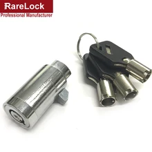 Rarelock 2705-1 замок торгового автомата цилиндрический трубчатый ключ для коммерческого оборудования Инструментальный шкаф комплект офисной мебели DIY a