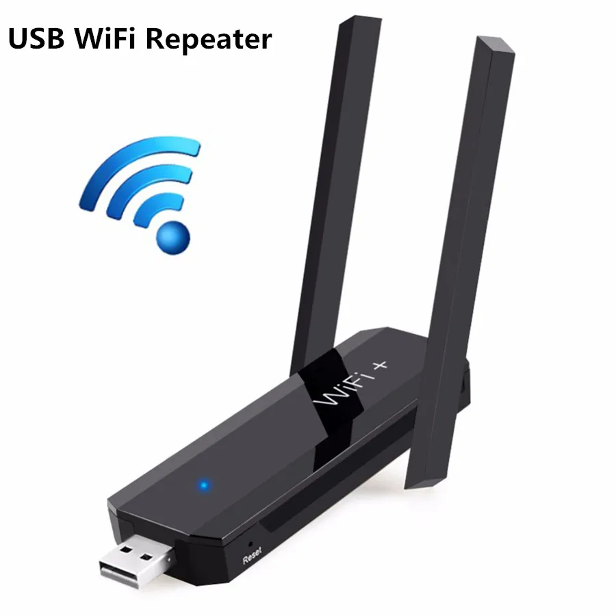 

Mini Wireless Wifi Repeater Signal Booster Amplifier USB Wi-Fi Range Extender 300Mbps Foldable Expander Extender Adapter