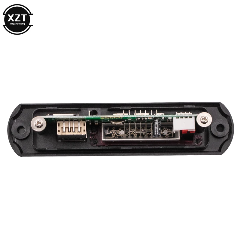 Музыкальный динамик декодер плата Micro USB MP3 питание FM радио DC 12V аудио модуль с