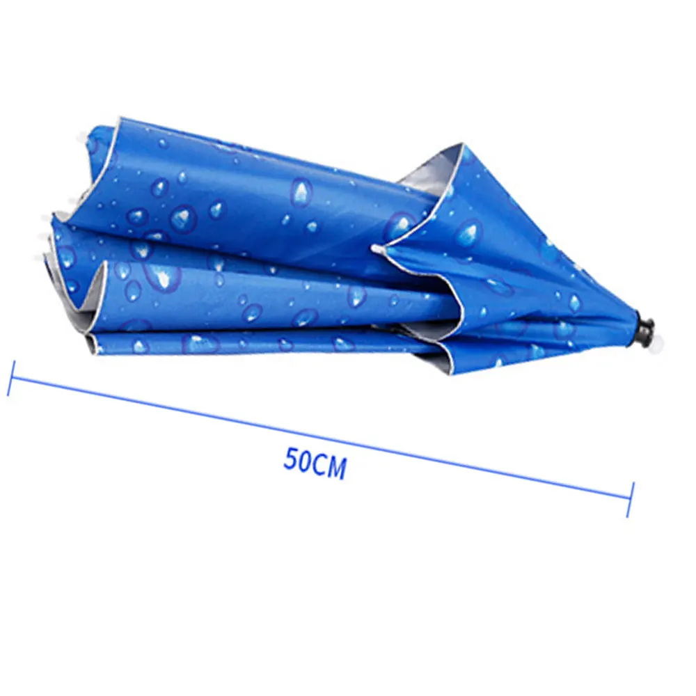 Водонепроницаемая шапка зонтик с защитой от УФ лучей Пляжная головная палатка