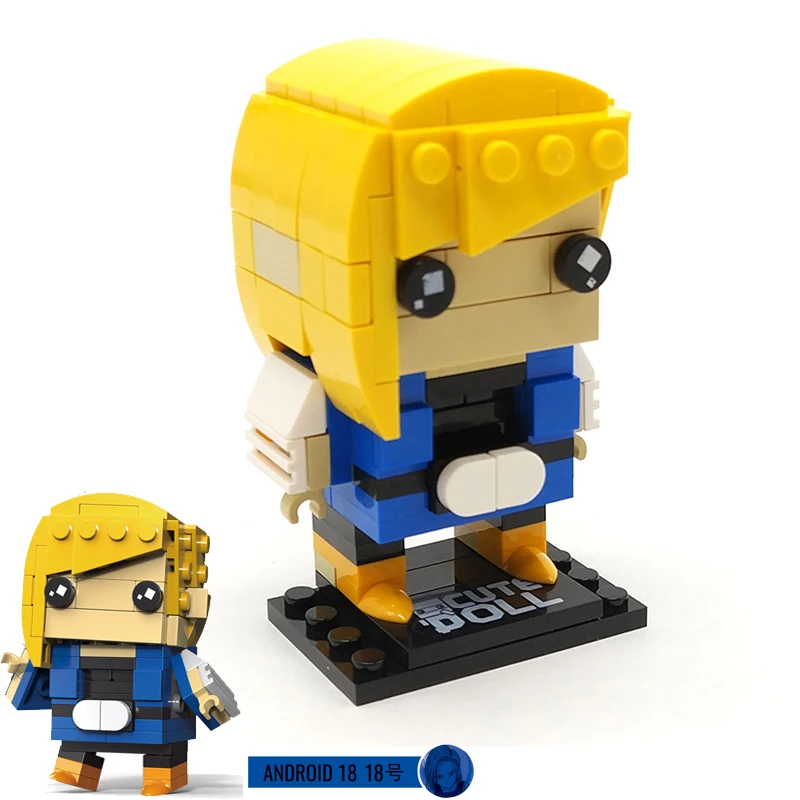 Decool Brickheadz Dragon Ball Z Супергерои Железный человек Marvel Супергерои фигурки Бэтмена строительные блоки кирпичи головы игрушки