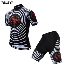 Новая летняя велосипедные кофта и шорты, набор дышащих гонок, велосипедная одежда, Быстросохнущий нагрудник, гель, MTB, велосипедная футболка, штаны
