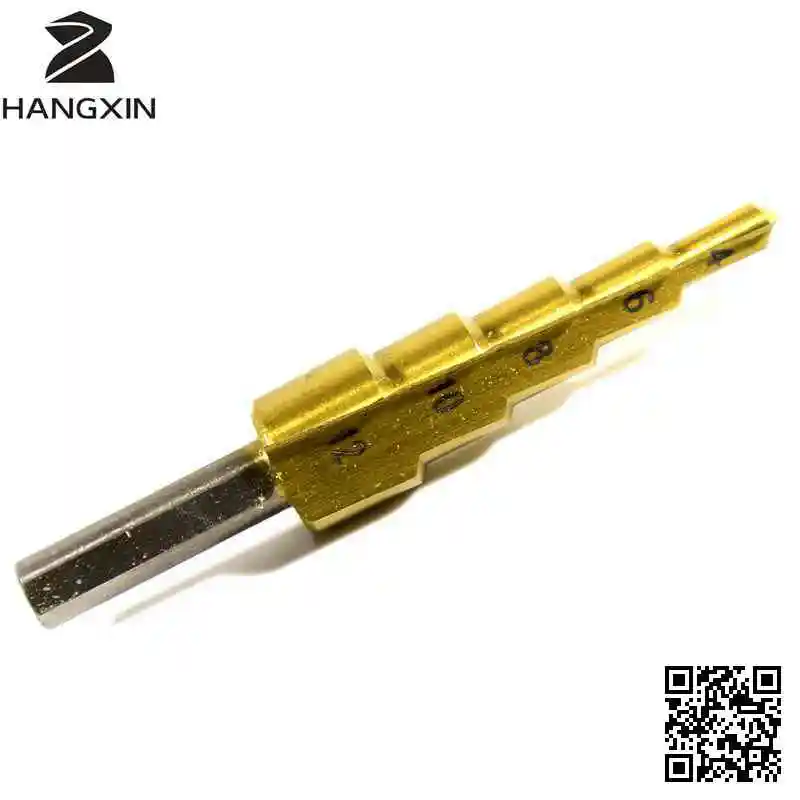 4-12mm Steps HSS Titanium