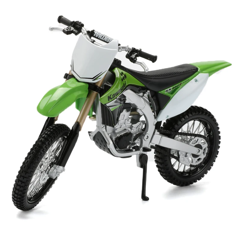 Maisto 112 juguete de la motocicleta emulación KX 450F modelo de moto