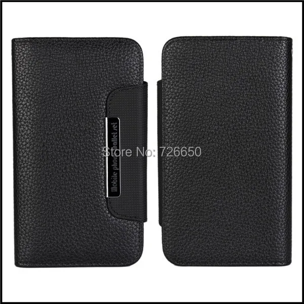 Съемный кожаный чехол-бумажник Lichi 2 в 1 для Sony Xperia Z2 L50W, кожаный чехол с 6 типами+ Бесплатный протектор экрана