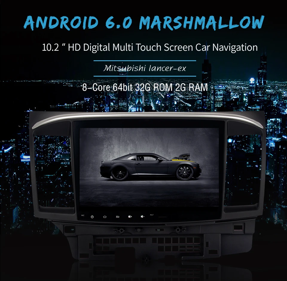 Top Dasaita 10.2" Android 6.0 Octa Core Car DVD GPS player  for Mitsubishi Lancer 10 EVO Stereo Auto Radio Head unit Multimedia 11 Top Dasaita 10.2" Android 6.0 Octa Core Car DVD GPS player  for Mitsubishi Lancer 10 EVO Stereo Auto Radio Head unit Multimedia 11