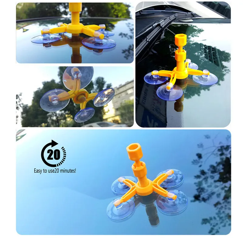 

Professional Auto Car Glass Window Repair Tools Set DIY Car Windshield Repair Kit Tool Windscreen Crack Scratch Restore Resin