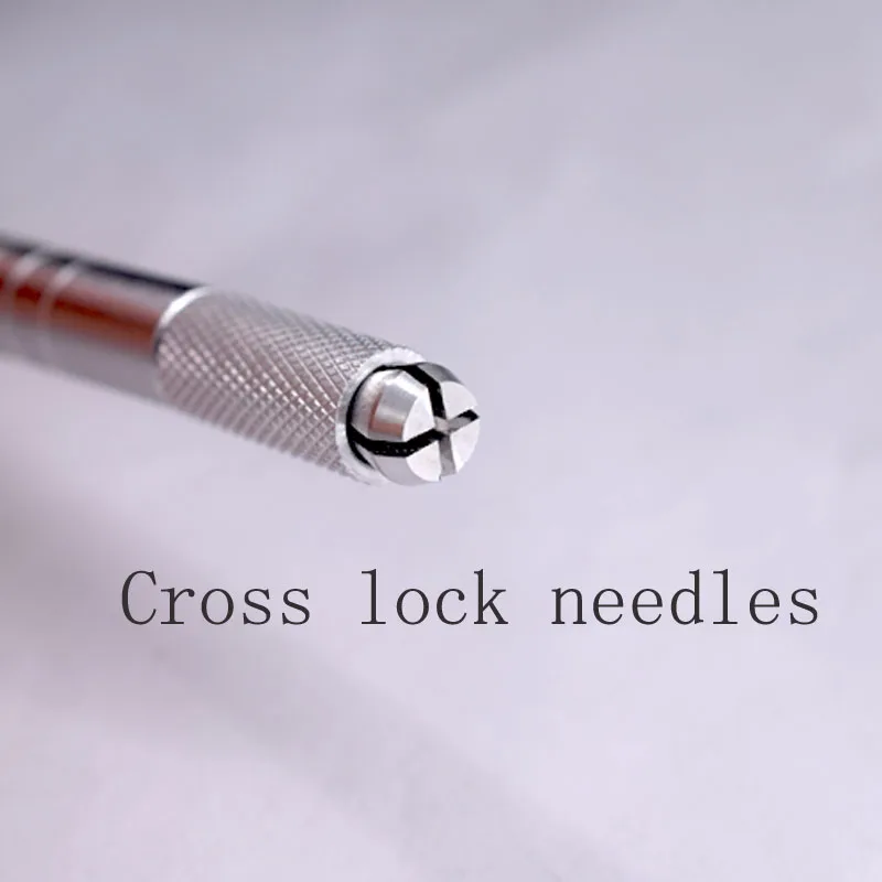 Manual eyebrow tattoo pen