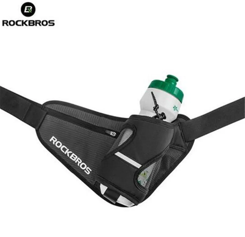 ROCKBROS Bike Bicycle Bags Reflective Outdoor Sport Bags Water Bottle Belt Bag Cycling Travel Fitness Running Waist Bag ROCKBROS Bike Bicycle Bags Reflective Outdoor Sport Bags Water Bottle Belt Bag Cycling Travel Fitness Running Waist Bag