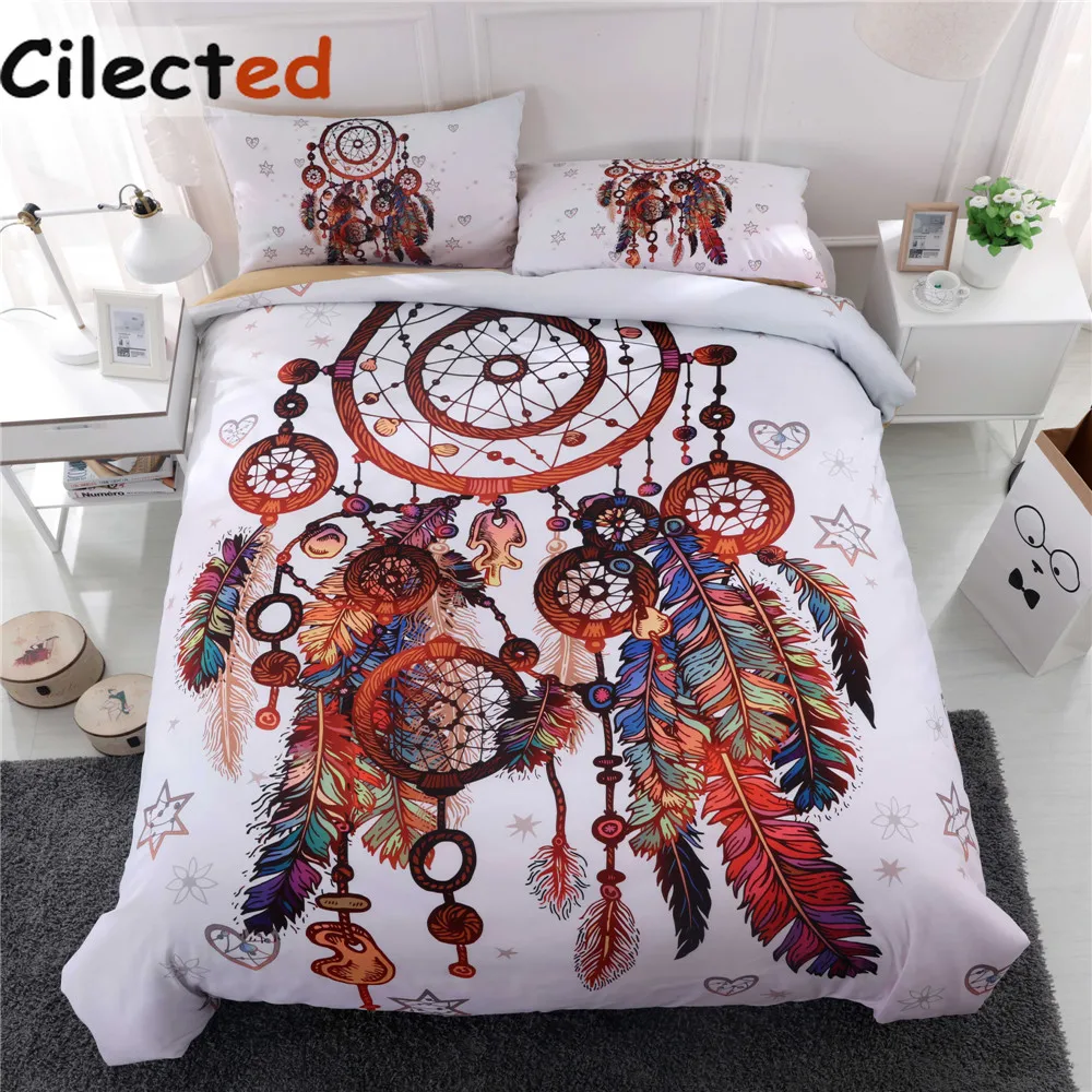 Cilected Dream Catcher Bedding Set Queen King Size Bohemian