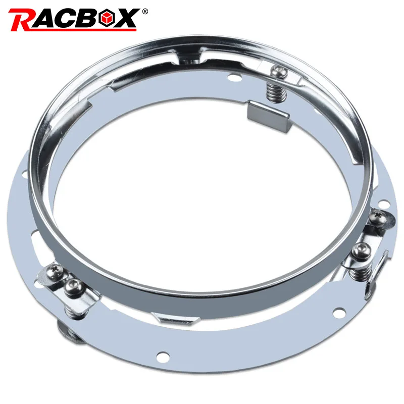 Круглый Монтажный кронштейн RACBOX 7 дюймов для фар Lada Jeep Wrangler 2007 2019 Davidson