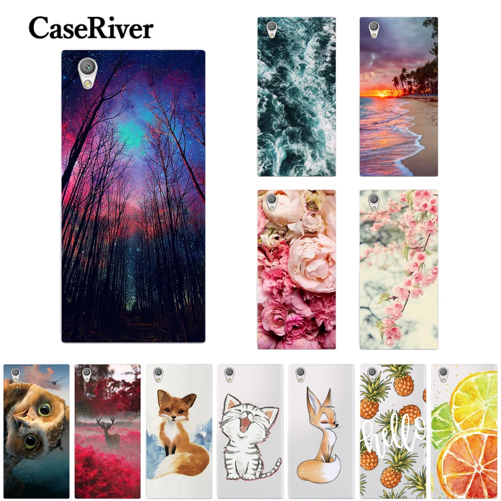 CaseRiver TPU For Sony Xperia L1 Case Cover Soft Silicone Case For Sony L1 Case Cover Phone Back Capas Bags G3311 G3312 G3313
