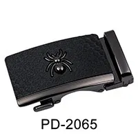 PD-2065 Hi-Tie, фирменный дизайн, кожаный ремень, пряжки для мужчин, серебро, золото, ремень, голова для кожаного ремня, буквенная пряжка ремня с изображением животного, автоматический - Цвет: PD-2065