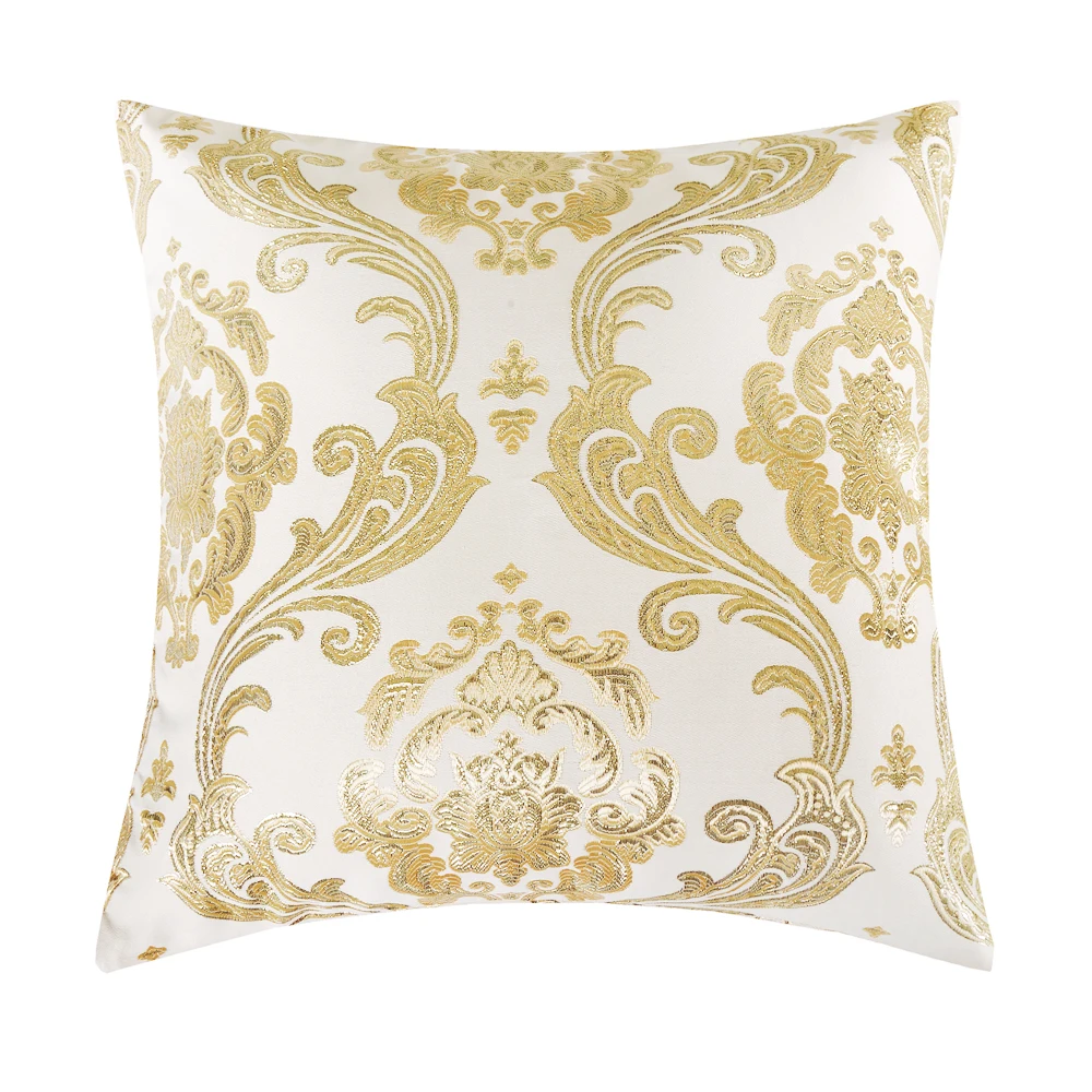 GIGIZAZA золотые подушки для дома декоративные подушки для дивана Роскошные Квадратные наволочки на диване стул