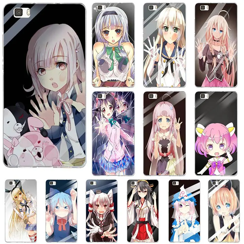 Soft Silicon Phone Case for Huawei P8 P9 P10 P20 Lite Mate 10 Pro Y5 Y6 II Y7 Honor 6X 7X 9 Shell Behind Glass Anime Lock Screen |