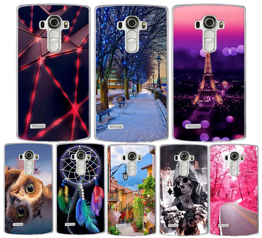 

For LG G4 Case Soft Silicone Cover for Funda LG G4 H815 H810 H811 VS986 LS991 F500 Case Cover 3d Painted TPU Capa for LG G4 Case