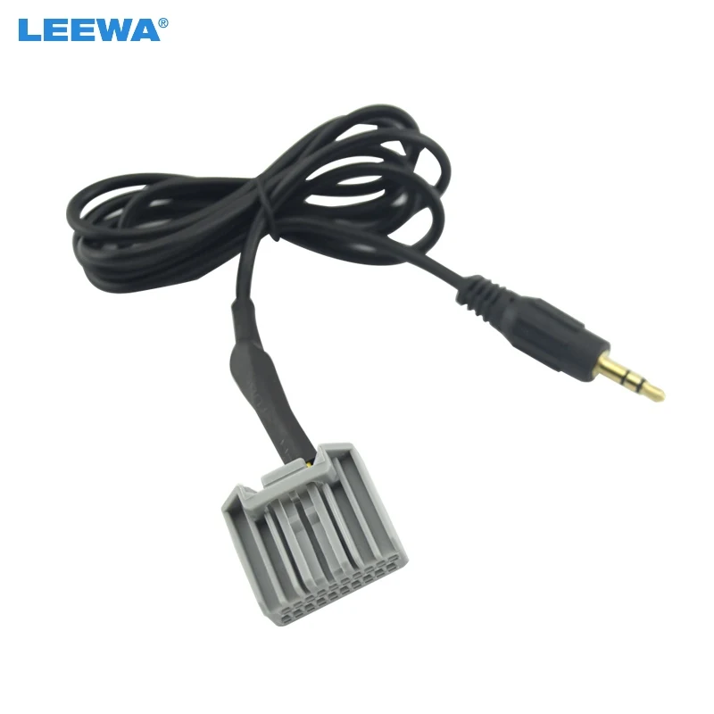 Leewa 10 шт. для Honda CRV Civic Crider AUX жгут 3.5 мм разъем стерео аудио кабель провод линия для ПК IPOD MP3 случае 2.0