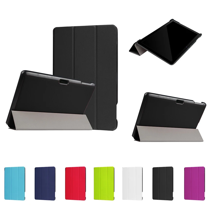 Tablet magnetic case tri-folding Stand Leather Case Cover Holder For Dragon Touche X10 10.6 Inch smart funda high quality S30