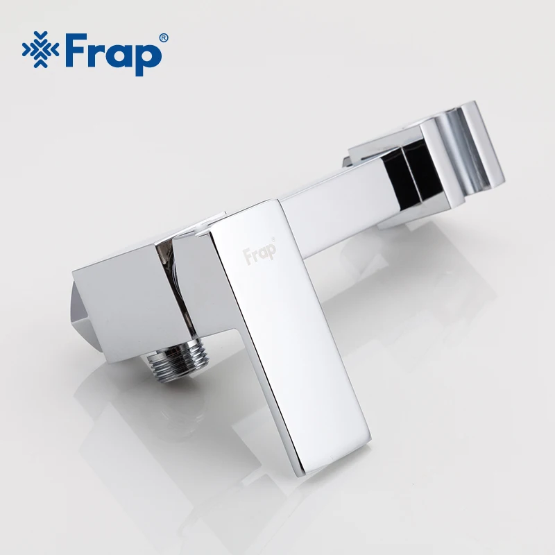 Cena Frap bidety New Arrival mosiądz chromowany Bidet toaleta kran prysznic przenośna słuchawka prysznicowa ciepła i zimna woda z kranu higieniczny prysznic f7504