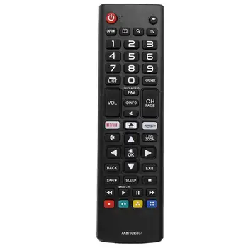 

Universal AKB75095307/5303 433MHz Learning Remote Control Replacement for LG 55LJ550M 32LJ550B Netflix Smart LED LCD TV Control