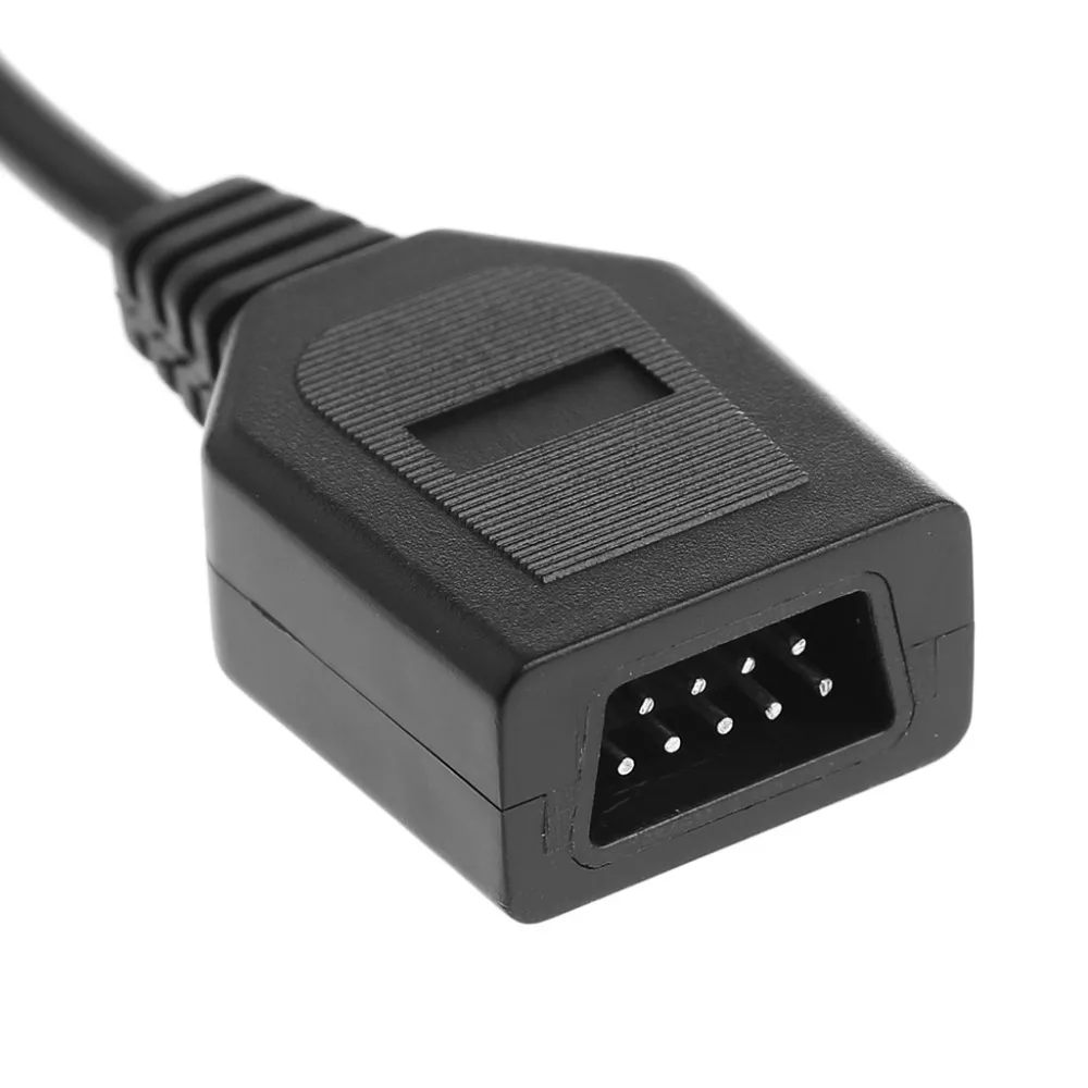 Bukim2 PCs 9 Pasadores 1.8 m/6ft cable de extensión cable para Sega Genesis 2 Mandos mango