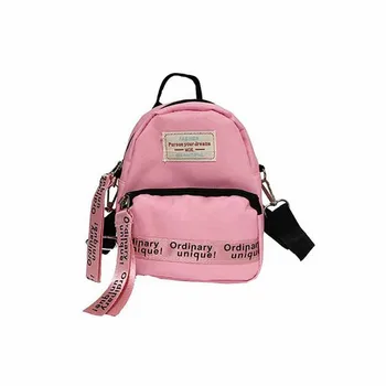 

Casual Letter Printed Backpacks Women Cute Travel Teenage Schoolbags Baby Boys Girls Toddler Canvas Bags 2019 New Fashion
