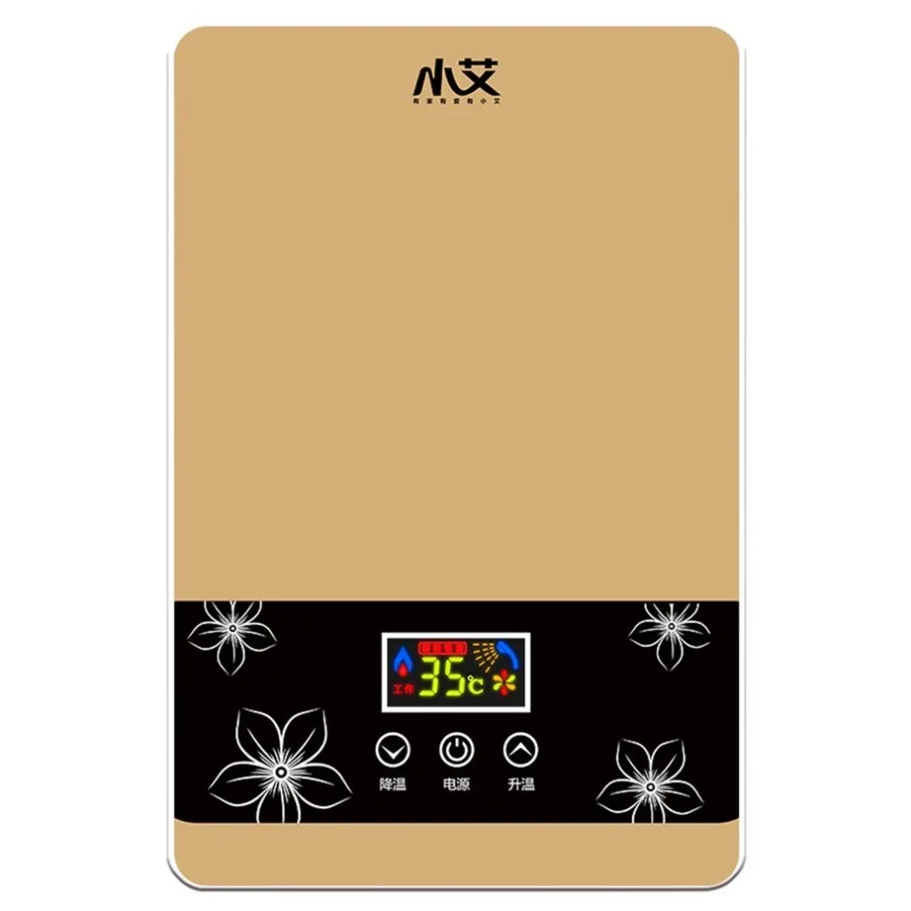 7500W 220V Electric Water Heater Household Inverter Constant Temperature Instant Heating Tap Shower CPU Bathroom Watering Heater 7500W 220V Electric Water Heater Household Inverter Constant Temperature Instant Heating Tap Shower CPU Bathroom Watering Heater