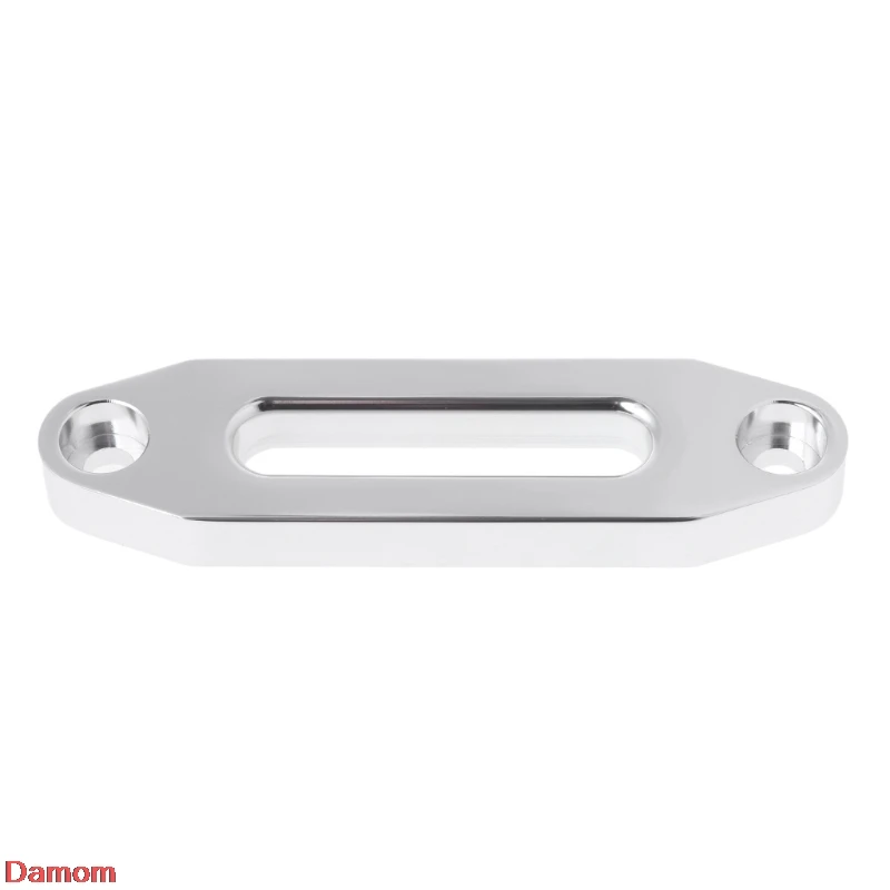 4000lbs Alumimum Hawse Fairlead ل الاصطناعية حبل رفع سلك توصيل للكابل SUV ATV UTV