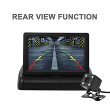 4,3 TFT lcd монитор автомобиля дисплей заднего вида монитор экран для автомобиля камера заднего вида YE-Hot