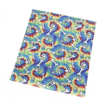 Давид аксессуары 50*145 см собачья лапка кости полиэстер хлопковая ткань детские постельные принадлежности домашний текстиль для шитья куклы тильда, 1Y55593