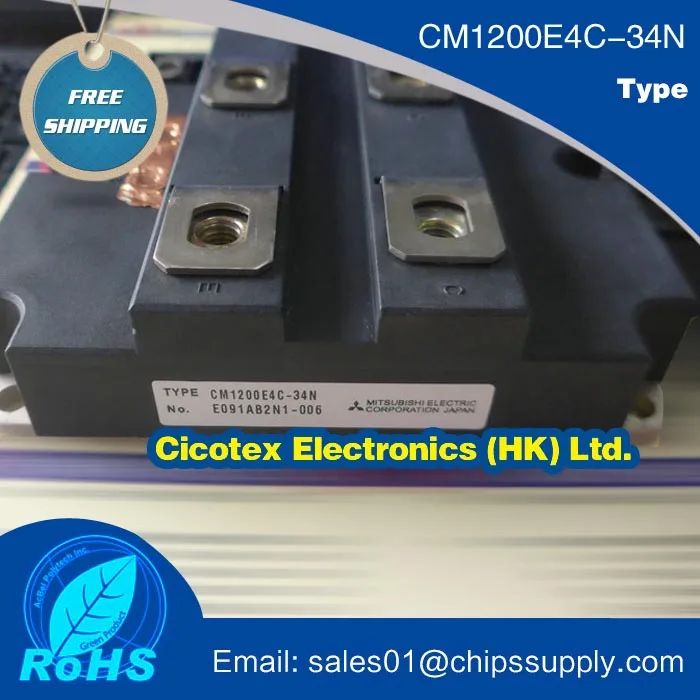 

CM1200E4C-34N 1200E4C MODULE IGBT HIGH POWER SWITCHING USE INSULATED TYPE 1200A 1700V