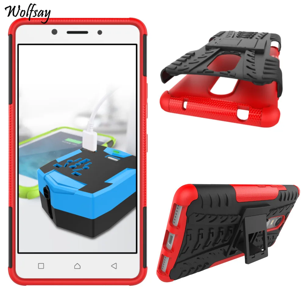Чехол Wolfsay для Lenovo K6 Note силиконовый пластиковый чехол Vibe K53A48 чехлы|lenovo case|case lenovocover