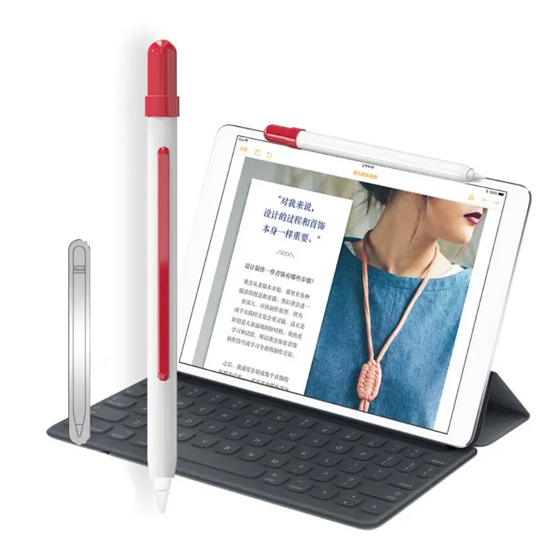 

Protective Case Magnetic Pen Cover Stylus Anti-Lost Cap Portable for Apple Pencil 1st generation